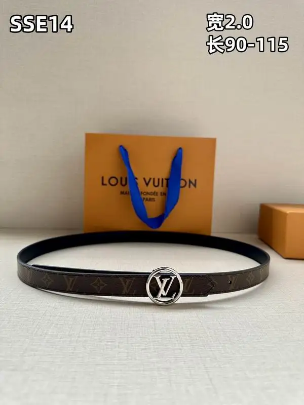 LV belt 20mmX90-115cm 8L33